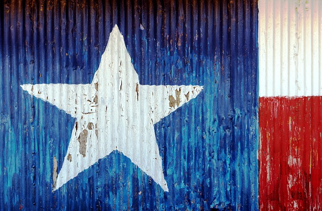 Fahne von Texas