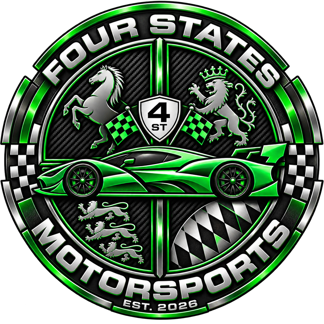 Logo des Teams 4 States-Motorsports